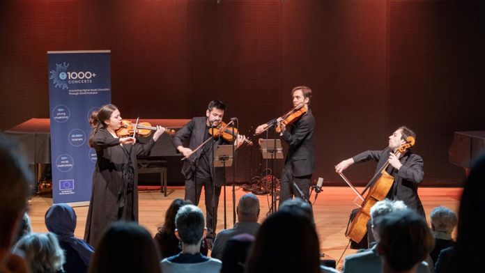 musethica bei einem Konzert